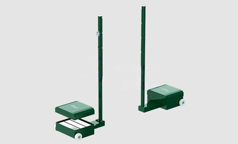  鋁合金羽毛球柱(配重式）