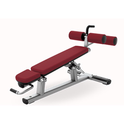 可調(diào)式下斜推舉/腹肌練習椅