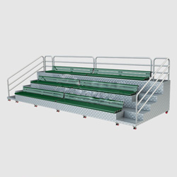 鋁合金全移動看臺椅 鋁合金全移動看臺椅